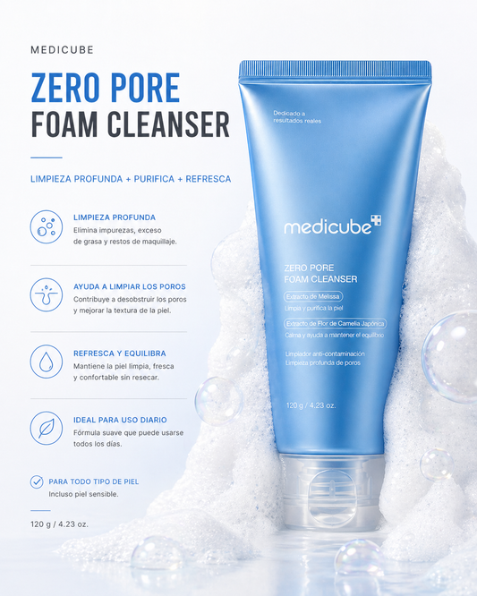 Medicube Zero Pore Foam Cleanser