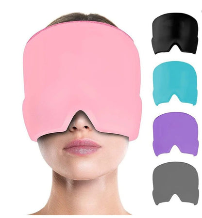 Gorro de gel anti-migraña