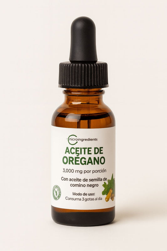 Aceite De Oregano En Gotas 100 Natural
