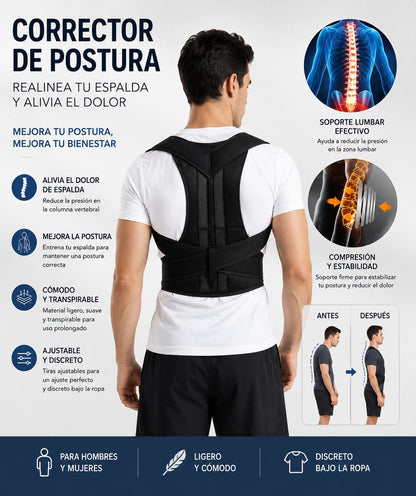 Faja Corrector de postura Unisex