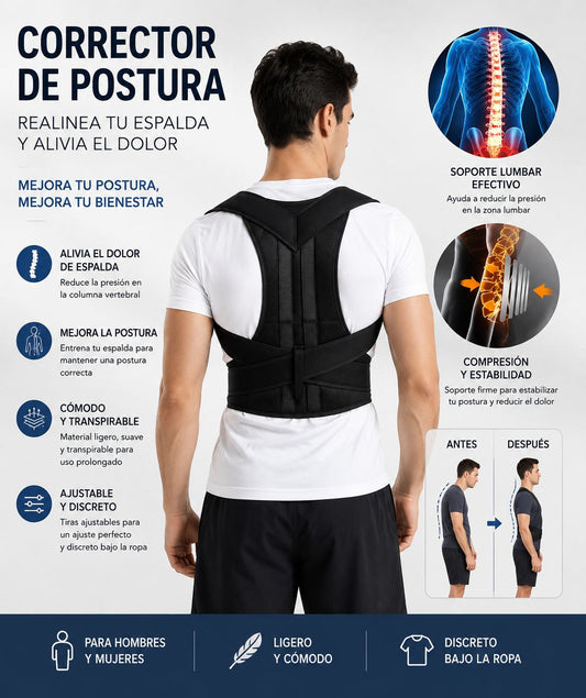 Faja Corrector de postura Unisex