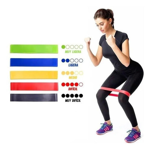 Kit de 5 Bandas Elasticas