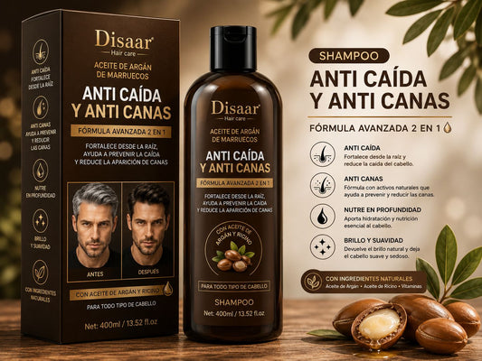 Shampoo Cubre Canas Marrón